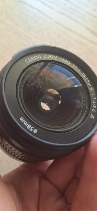 Objetivo Canon EFS 18-55mm III