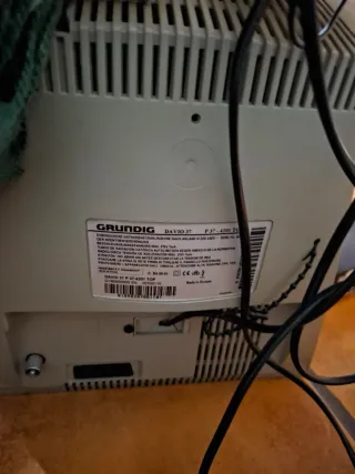 Televisor Grundig Beige/Plata