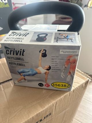 Crivit Kettlebell Pesa Rusa 6kg