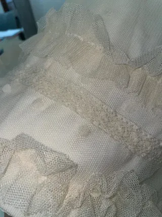 Vestido Comunión Niña Beige Flores