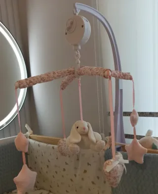 Móvil musical cuna bebe