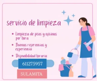 Ofrezco servicio de limpieza de hogar y oficinas.