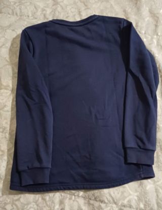 Sweatshirt Puma azul com estampa gráfica