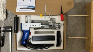 Kit Tufting: Marco, Pistola, Pinzas, Tela