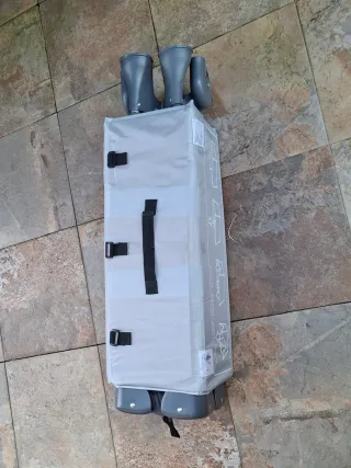 Cuna de viaje plegable con ruedas