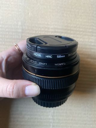 Objetivo Canon EF 50mm f/1.4