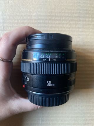 Objetivo Canon EF 50mm f/1.4