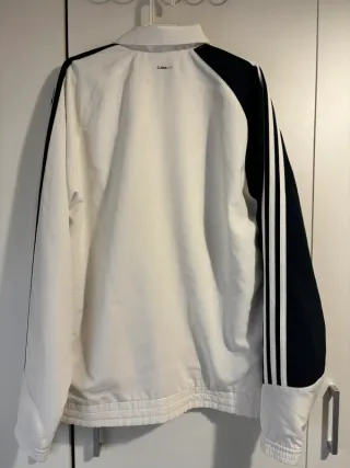 Chaqueta Adidas Climalite Vintage Blanca