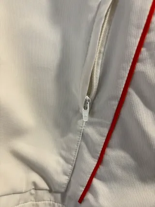 Chaqueta Adidas Climalite Vintage Blanca