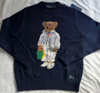 Polo Ralph Lauren Jersey Oso Azul Multicolor