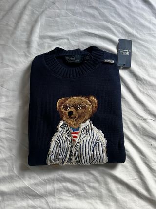 Polo Ralph Lauren Jersey Oso Azul Multicolor