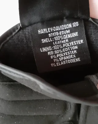 Guanti Harley-Davidson 120° Anniversario Pelle S