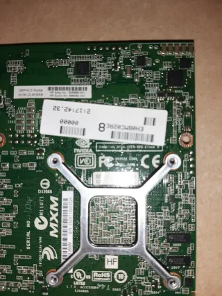 Nvidia Quadro FX 2800M Tarjeta Gráfica Portátil