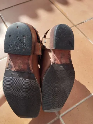 Botines Sendra Marrones con Turquesa