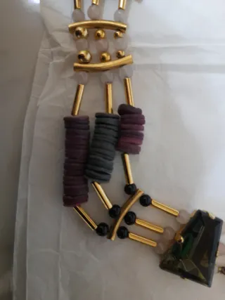 Collana vintage artigianale anni '90