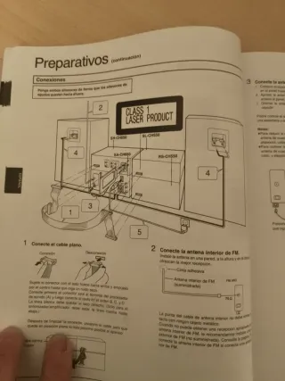 Equipo de sonido Technics años 90