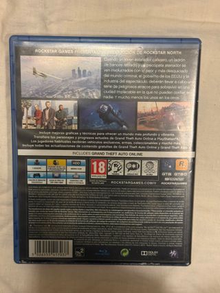 Grand Theft Auto V + Mapa San Andreas PS4