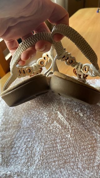 Sandalias Talka Beige Talla 37