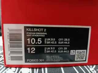 Nike Killshot 2 Verde/Blanco