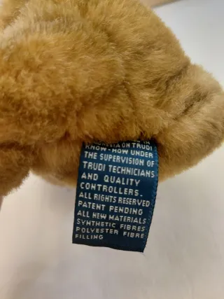 Peluche Mini Castoro Trudi - da collezione