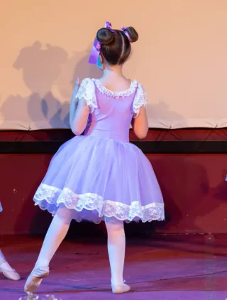 Costume Rapunzel Danza Tulle Lilla