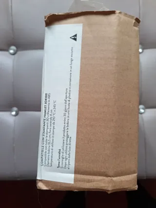 Bobina Filamento ABS Hamlet 1.75mm 1Kg Bianco