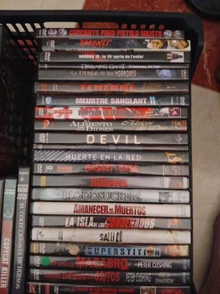 Terror DVD (Español) e ingles y francés