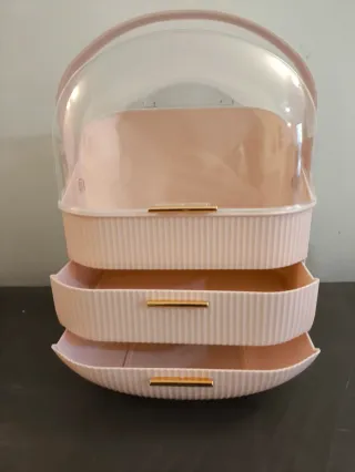 Portatrucchi organizer con cassetti