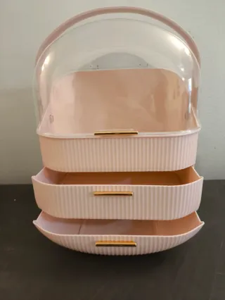 Portatrucchi organizer con cassetti