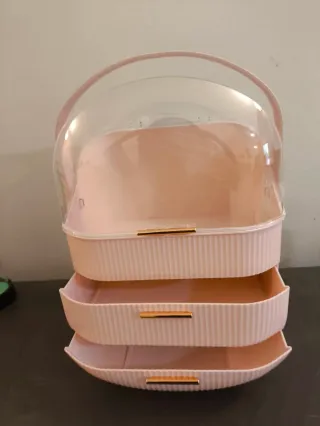 Portatrucchi organizer con cassetti