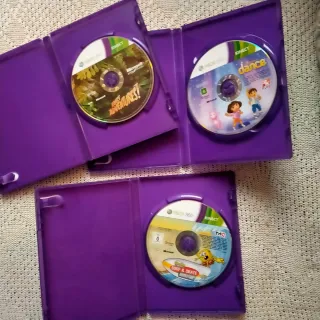 Lote 8 giochi Xbox 360 Kinect