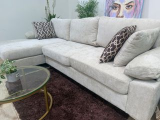 Sofá chaise longue moderno 260x135 cm