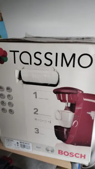Macchina Caffè Tassimo Bosch T20 Rossa