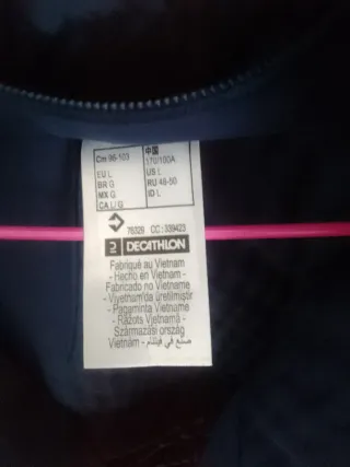 Giacca piumino sci snowboard montagna taglia L