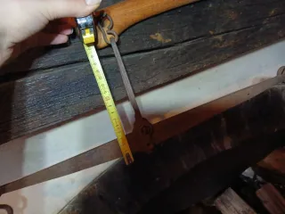 Bilancia antica in ferro e ottone da collezione