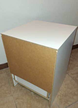 Mesita de noche BRIMNES blanca 39x41 cm