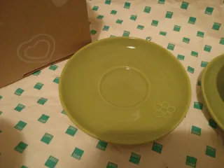 2 Tazzine caffè Thun con farfalla e fiore