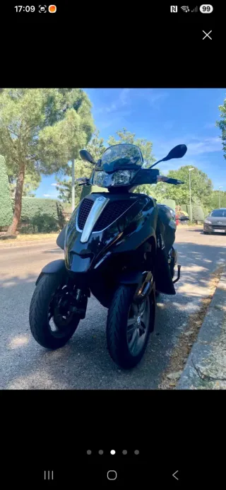 Piaggio MP3 300 LT Negra. Nov.2016
