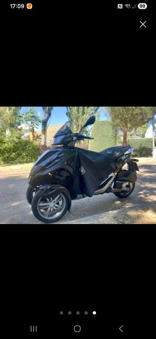 Piaggio MP3 300 LT Negra. Nov.2016