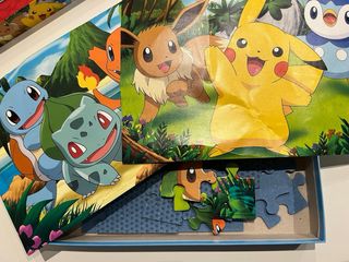 Puzzle Pokémon Ravensburger 2x24 piezas