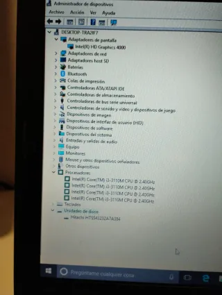 Portátil HP 4340S Gris i3