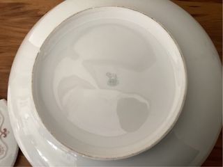 Sopera Vintage Porcelana Diseño Floral