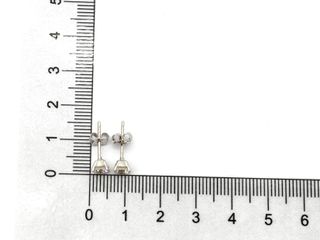 pendientes oro 18k con piedra con circonita