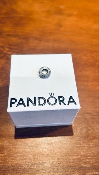Separador Pandora Brillante Plata.