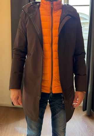 Parka Marciano Marrone Arancione