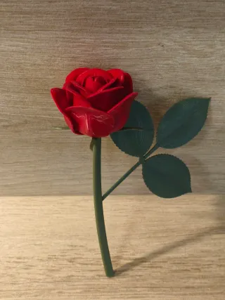 Rosas Rojas Impresas 3D