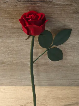 Rosas Rojas Impresas 3D