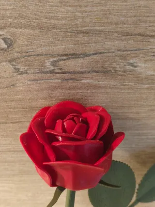 Rosas Rojas Impresas 3D
