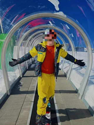 Conjunto Esquí/Snowboard Amarillo Talla M