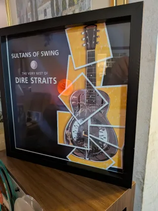 ROCK FRAME Cuadro  Dire Straits Sultans of Swing